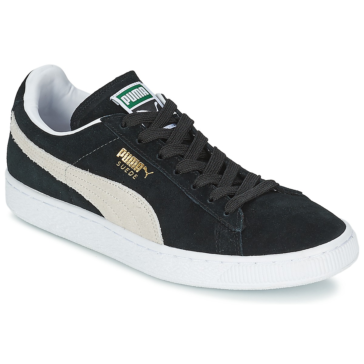 Puma Dames Sneakers Suede Classic+ Dames - Zwart - Maat 38+