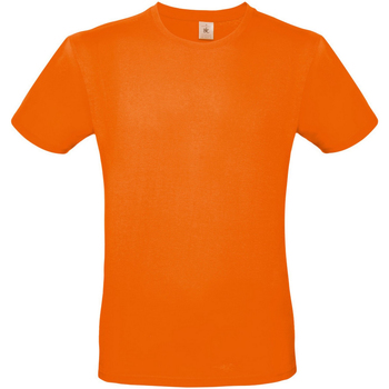 Textiel Heren T-shirts met lange mouwen B And C TU01T Oranje