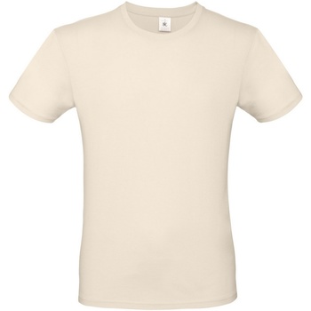 Textiel Heren T-shirts met lange mouwen B And C TU01T Wit