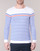 Textiel Heren T-shirts met lange mouwen Armor Lux YAYAYOUT Wit / Blauw / Rood