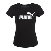 Textiel Dames T-shirts korte mouwen Puma PERMA ESS TEE Zwart
