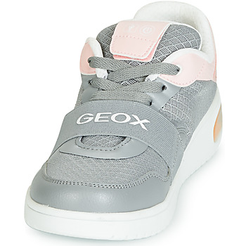 Geox J XLED GIRL Grijs / Roze / Led
