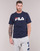 Textiel T-shirts korte mouwen Fila BELLANO Marine