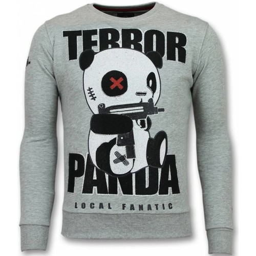 Textiel Heren Sweaters / Sweatshirts Local Fanatic Panda Terror Grijs