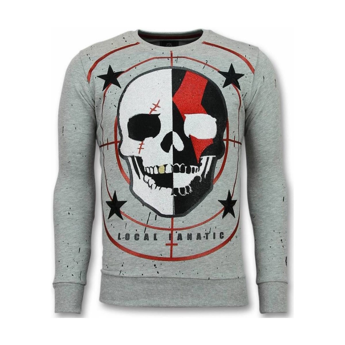 Textiel Heren Sweaters / Sweatshirts Local Fanatic Skull God Of War Grijs