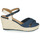 Schoenen Dames Sandalen / Open schoenen Tom Tailor 6990101-NAVY Marine