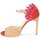 Schoenen Dames Sandalen / Open schoenen Rupert Sanderson FLAMANTE Rood / Zwart