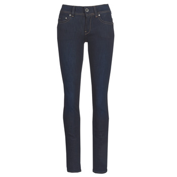 Textiel Dames Straight jeans G-Star Raw MIDGE SADDLE MID STRAIGHT Blauw / Vintage