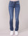 Textiel Dames Straight jeans G-Star Raw MIDGE SADDLE MID STRAIGHT Blauw