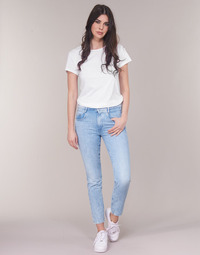 Textiel Dames Straight jeans G-Star Raw RADAR MID BOYFRIEND TAPERED Blauw / Light / Vintage