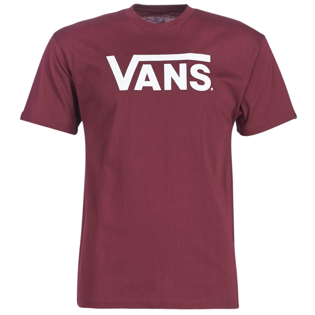 Textiel Heren T-shirts korte mouwen Vans VANS CLASSIC Bordeau