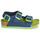 Schoenen Jongens Sandalen / Open schoenen Birkenstock Milano Blauw / Groen