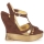 Schoenen Dames Sandalen / Open schoenen Terry de Havilland FARAH Chocolat