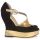 Schoenen Dames Sandalen / Open schoenen Terry de Havilland PENNY Zwart goud