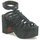 Schoenen Dames Sandalen / Open schoenen Michel Perry 12676 Zwart