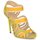 Schoenen Dames Sandalen / Open schoenen Roberto Cavalli RPS691 Groen / Geel