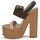 Schoenen Dames Sandalen / Open schoenen Rochas RO18231 Bruin / Beige