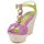 Schoenen Dames Sandalen / Open schoenen Regard RAFAZA Viool / Groen