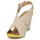 Schoenen Dames Sandalen / Open schoenen Pieces OTTINE SHOP SANDAL Taupe