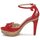 Schoenen Dames Sandalen / Open schoenen Etro 3488 Rood