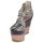 Schoenen Dames Sandalen / Open schoenen Etro 3467 Grijs / Zwart / Violet
