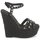 Schoenen Dames Sandalen / Open schoenen Sebastian S5245 Zwart