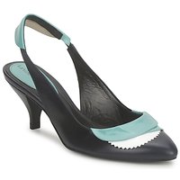 Schoenen Dames Sandalen / Open schoenen Karine Arabian LILA Inkt / Wit / Turquoize