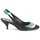 Schoenen Dames Sandalen / Open schoenen Karine Arabian LILA Inkt / Wit / Turquoize