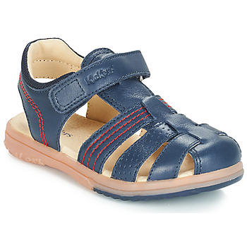 Schoenen Kinderen Sandalen / Open schoenen Kickers PLATINIUM Marine