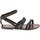 Schoenen Dames Sandalen / Open schoenen Gianluca - L'artigiano Del Cuoio 581 D MORO CUOIO Bruin