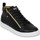 Schoenen Heren Sneakers Cash Money Croc Black Gold Zwart