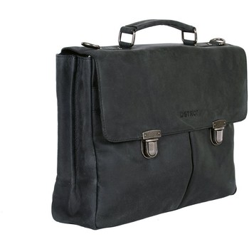 Dstrct Wall Street Business Bag Classic 11-15 inch Zwart