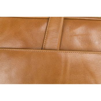 Dbramante1928 Silkeborg Leather Sleeve Tan 13 inch Bruin
