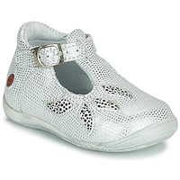 Schoenen Meisjes Sandalen / Open schoenen GBB MARIE Wit / Zilver