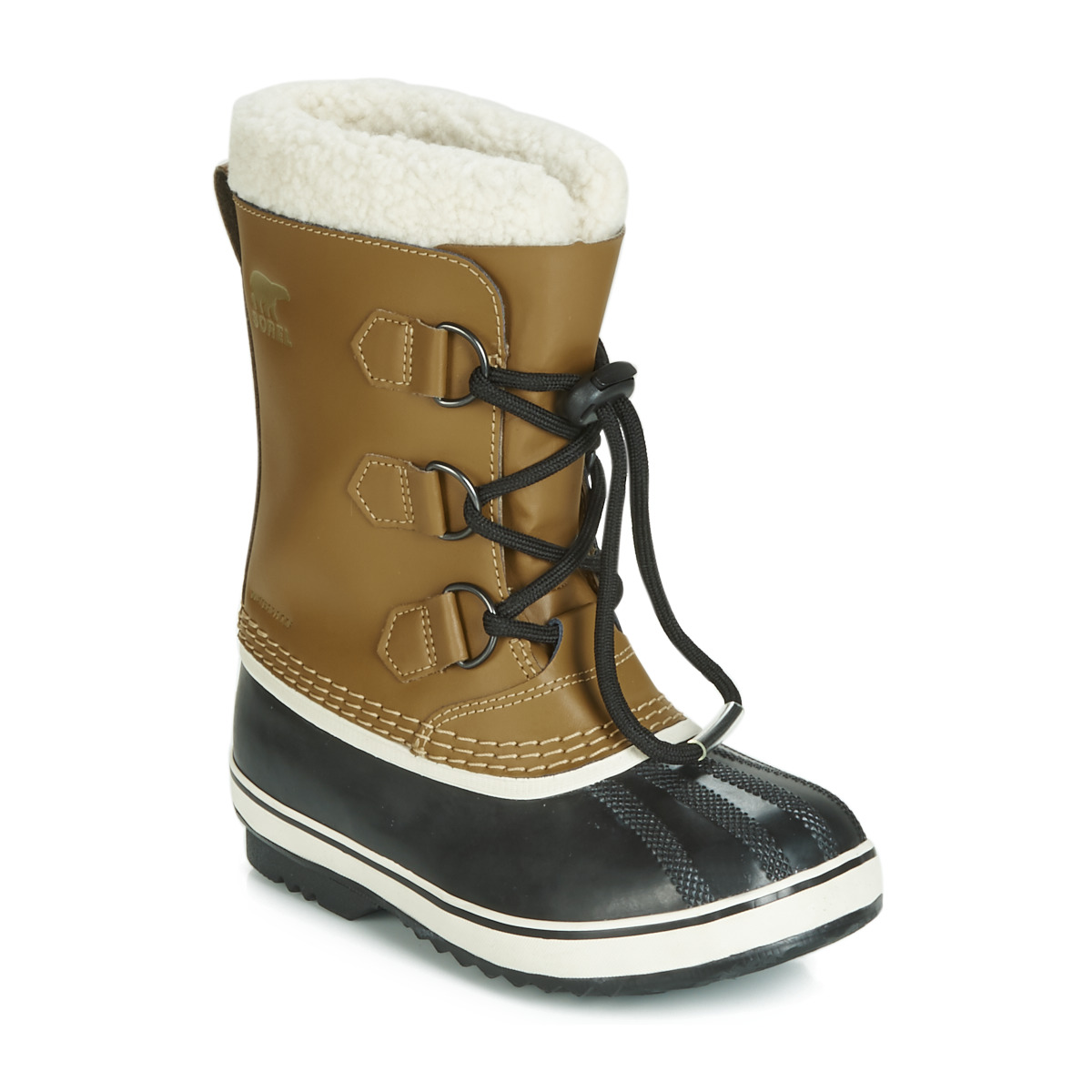 Sorel Snowboots - Maat 37 - Unisex - bruin/zwart/wit