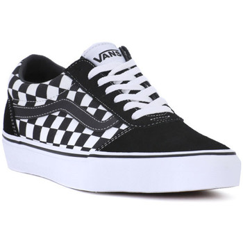 Vans Ward Heren Sneakers - (Checkered) Black/True White - Maat 42.5