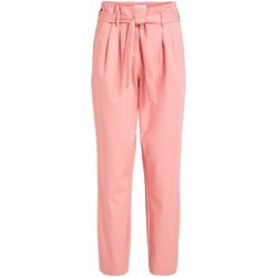 Textiel Dames Broeken / Pantalons Vila  Roze