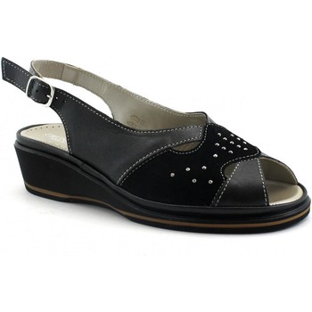 Schoenen Dames Sandalen / Open schoenen Grunland GRU-E19-SA1413-NE Zwart