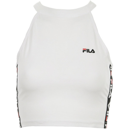 Textiel Dames Mouwloze tops Fila Wn's Melody Cropped Top Wit