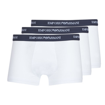 Ondergoed Heren Boxershorts Emporio Armani CC717-PACK DE 3 Wit