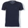 Textiel Heren T-shirts korte mouwen Emporio Armani CC722-PACK DE 2 Marine / Grijs