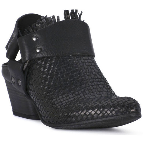Schoenen Dames Low boots Juice Shoes INTRECCIATO NERO Zwart