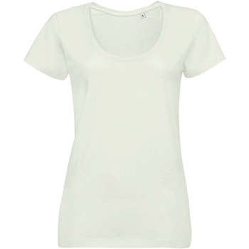 Textiel Dames T-shirts korte mouwen Sols METROPOLITAN CITY GIRL Groen