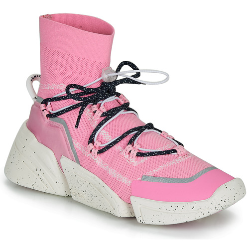 Schoenen Dames Hoge sneakers Kenzo K SOCK SLIP ON Roze