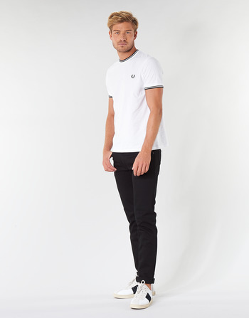 Fred Perry TWIN TIPPED T-SHIRT Wit