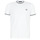 Textiel Heren T-shirts korte mouwen Fred Perry TWIN TIPPED T-SHIRT Wit