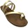 Schoenen Dames Sandalen / Open schoenen Amoa sandales LORGUES Or Goud