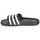 Schoenen slippers adidas Performance ADILETTE AQUA Zwart / Wit