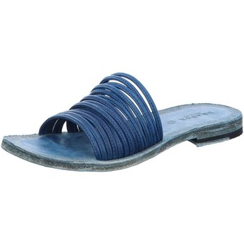 Schoenen Dames Leren slippers Brador  Blauw