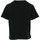 Textiel Dames T-shirts korte mouwen Champion Crewneck T-shirt Cropped Zwart